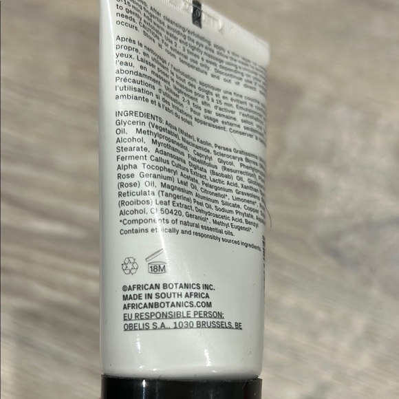 African Botanics mineral cleansing mask purifying 1.7 fl.oz. NEW sealed - Picture 4 of 8